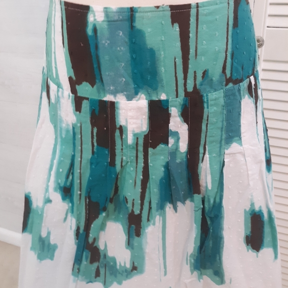 Johnpaulrichard tie dyed pleated skirt small *L - Picture 3 of 6